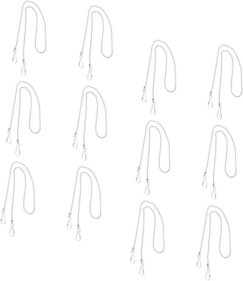 Happyyami 12 Pack Hanging Chains For Posters And Flags Easy Installation Decorative Display - Image 1